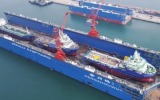“海洋石油230”和“海洋石油257”環(huán)保船完成塢修，重新返航渤海海域進(jìn)行作業(yè)